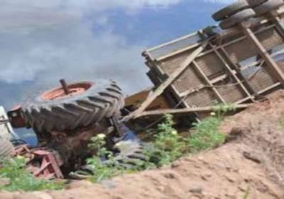Three brothers crushed to death in Layyah road mishap