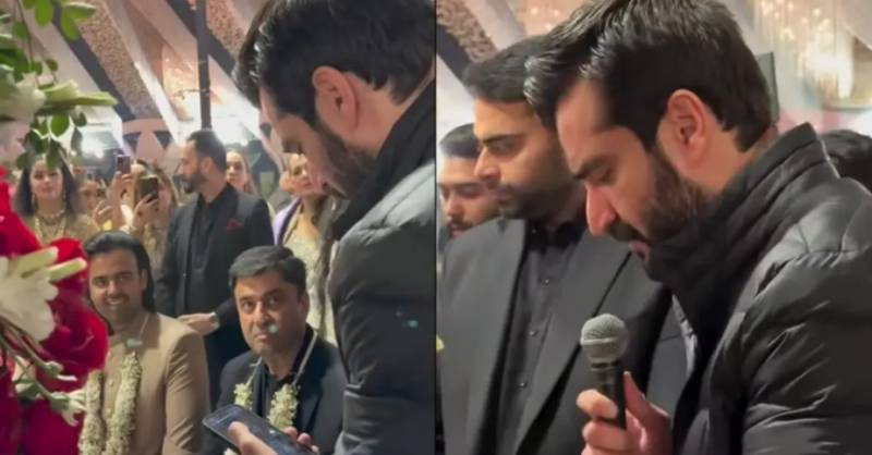 'Maulana Hamza Ali Abbasi' officiates a Nikkah ceremony