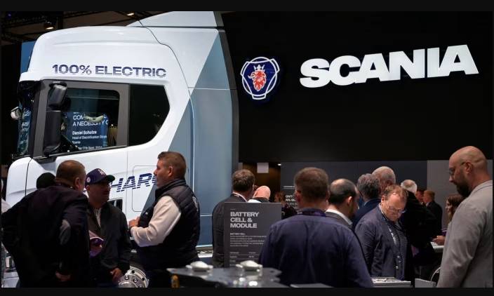Northvolt sells industrial battery unit to Scania