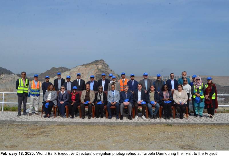 World Bank delegation visits Tarbela Dam, reviews hydropower projects