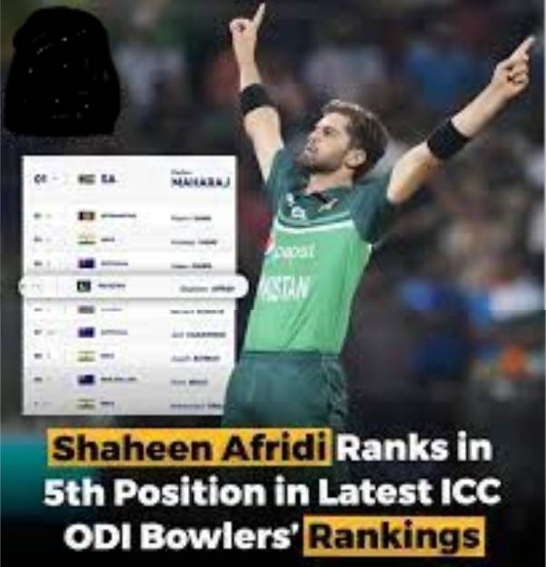 ICC releases new ODI bowling ranking: Afridi drops to fifth position