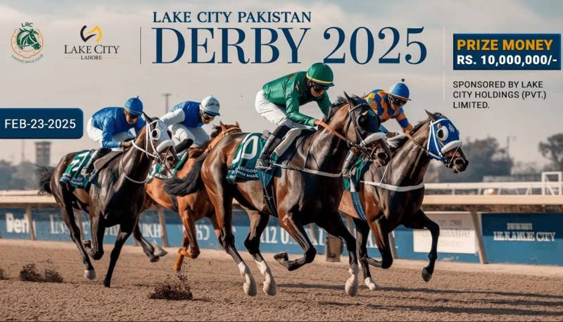 Pakistan’s biggest horse race—Lake City Derby to be held on Sunday