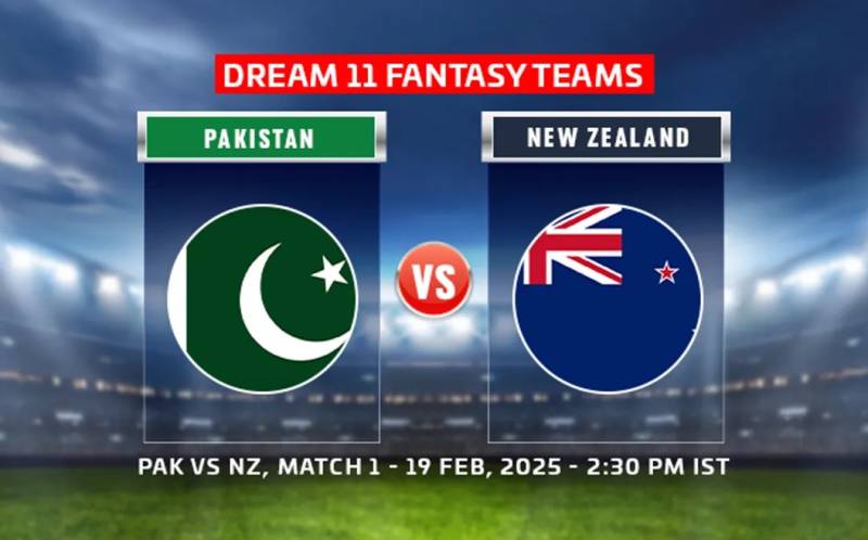 Pakistan vs New Zealand team comparison