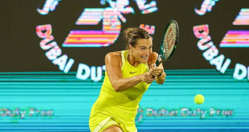 Sabalenka thrashed in Dubai as Paolini's title defence ends