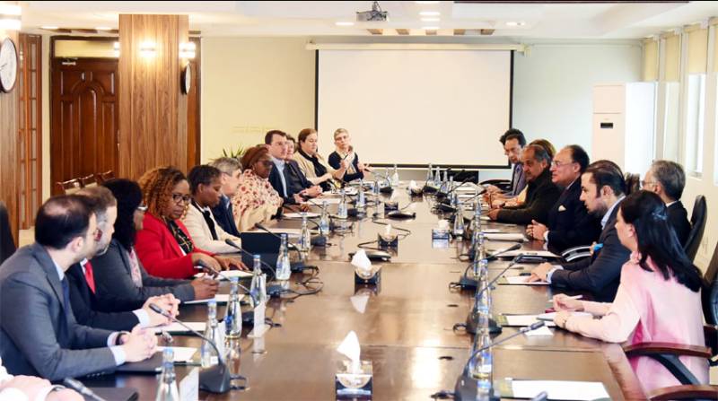WB Executive Directors delegation calls on Finance Minister Aurangzeb