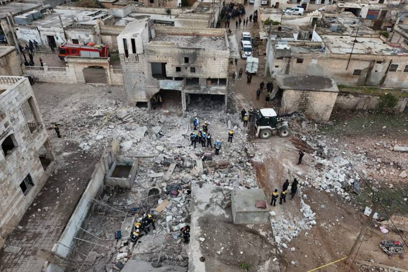 Seven civilians killed in Syria UXO blast: monitor