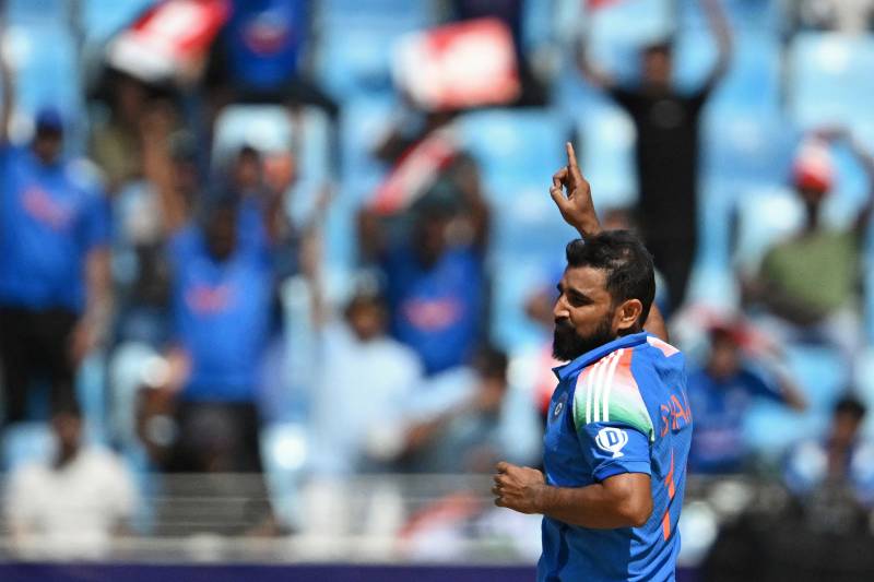 Shami breaks multiple records for India during Champions Trophy