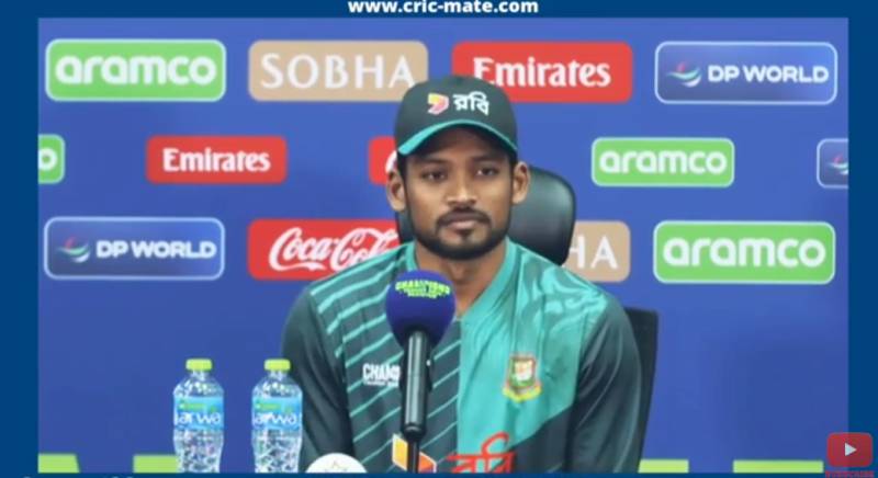 Shanto confident ahead of Champions Trophy opener against India
