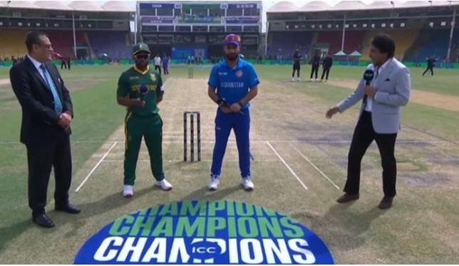 South Africa win toss, opt to bat first against Afghanistan 