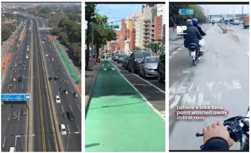 Probe ordered into washing away of Bikers Lane paint in Lahore