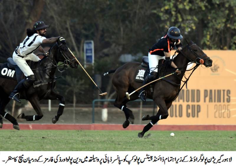 Din Polo storm into Diamond Paints Polo Cup final with win over Zacky Farms 
