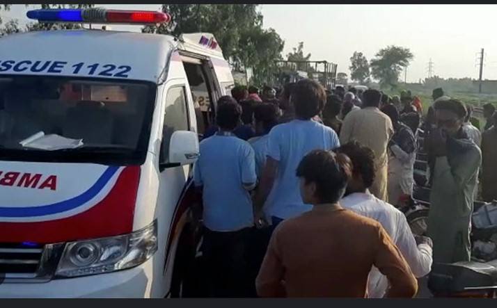 Eight wedding guests die as van plunges into Kasur nullah