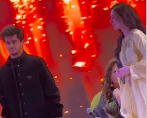 Saim Ayub ignores Hania Aamir at event 