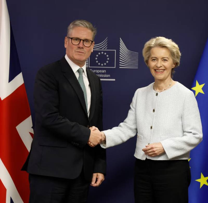 UK PM, EU chief call for 'just and enduring peace in Ukraine'