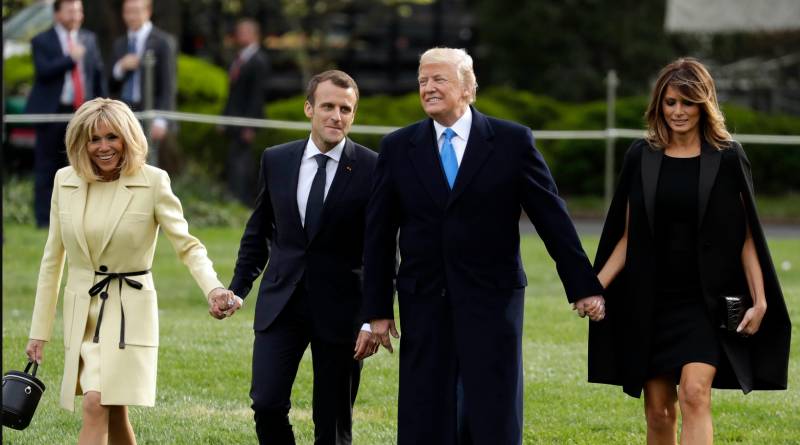 Macron hopes to use special relationship to sway Trump