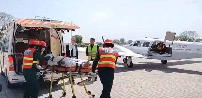 Punjab Air Ambulance rescues 70 patients from far-flung districts 