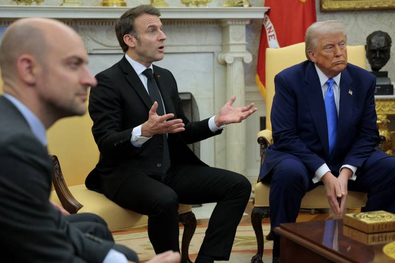 Macron, Trump vow to work together on Ukraine, despite differences