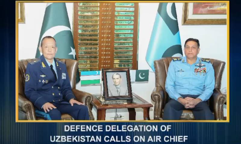High level defence delegation of Uzbekistan calls on Air Chief