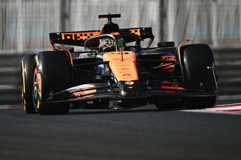 Norris tops F1 testing as lights go out in Bahrain