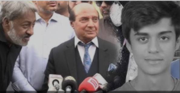 PTI’s Latif Khosa visits Mustafa Amir's home; demands minister’s resignation 