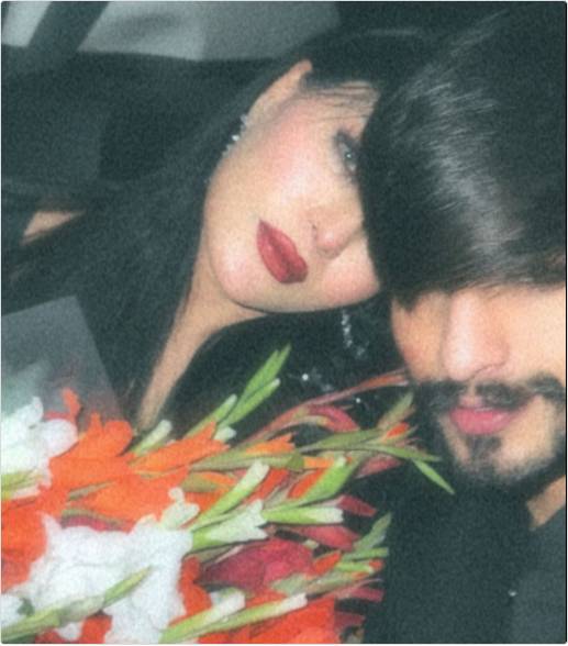 Veena Malik's pictures with her manager raise many an eyebrows