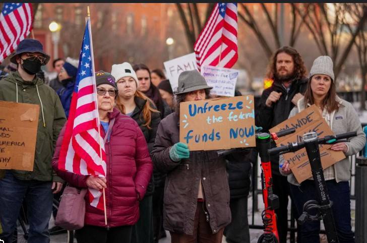 US judge orders reversal of Trump's firings as hundreds more sacked