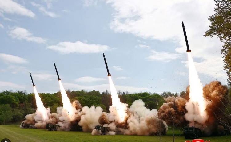 North Korea launches cruise missiles in 'counterattack' drills