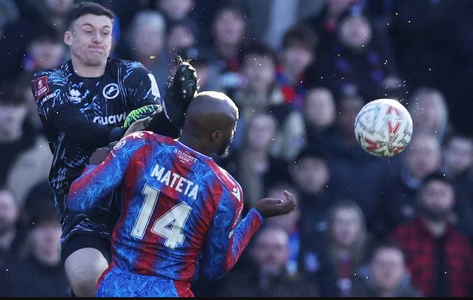 Palace's Mateta in hospital after 'reckless' horror challenge