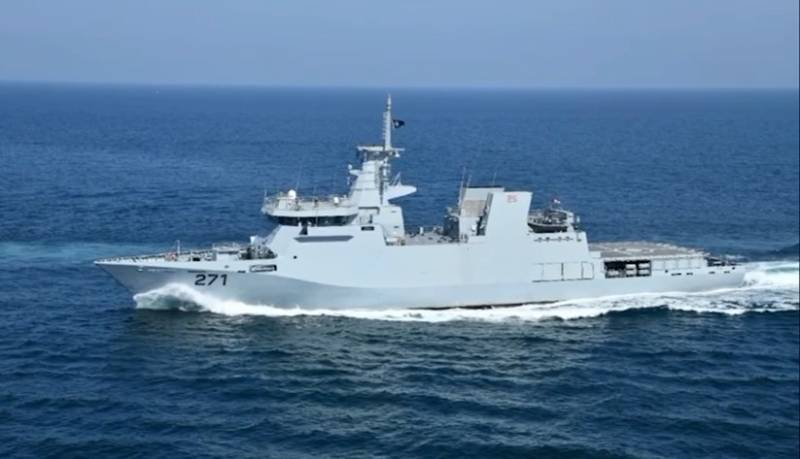 Pakistani Navy ship takes part in IDEX-NAVDEX exhibition in UAE