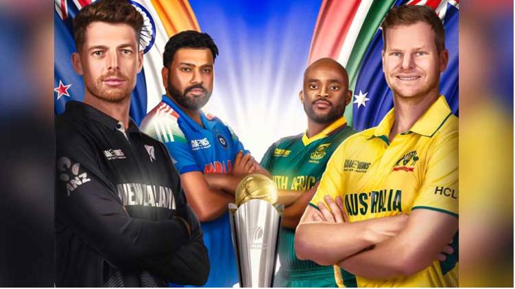 Champions Trophy 2025: India to clash with Australia, New Zealand to take on South Africa in semi-finals