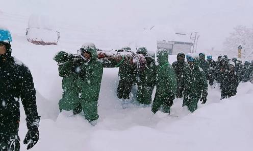 Eight dead in India avalanche as rescue operation ends