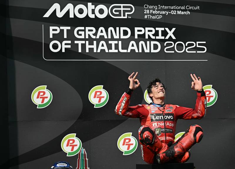Marc Marquez outduels brother Alex for 'dream' Thai MotoGP win