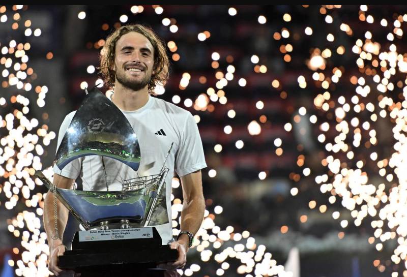 Tsitsipas overcomes Auger-Aliassime and Dubai final jinx