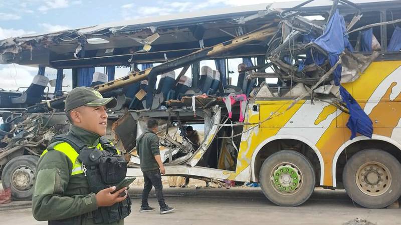 At least 50 festivalgoers killed in two Bolivia bus crashes
