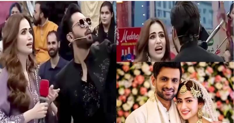 Fahad Mustafa teases Sana Javed with 'boy joke' 