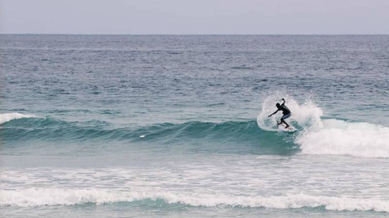 Surf's up: Ivory Coast rides the waves