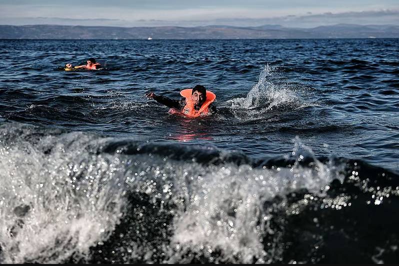 Survivor of Channel sinking says migrants 'treated like animals'