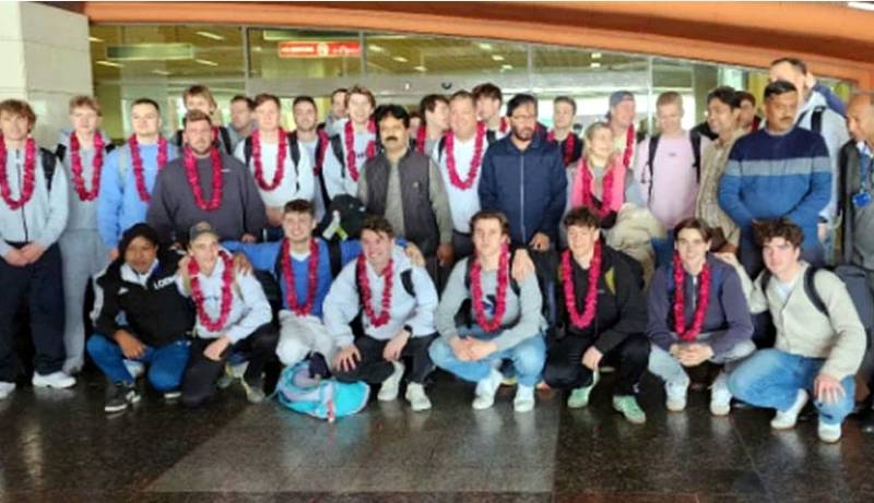 German junior hockey team lands in Lahore