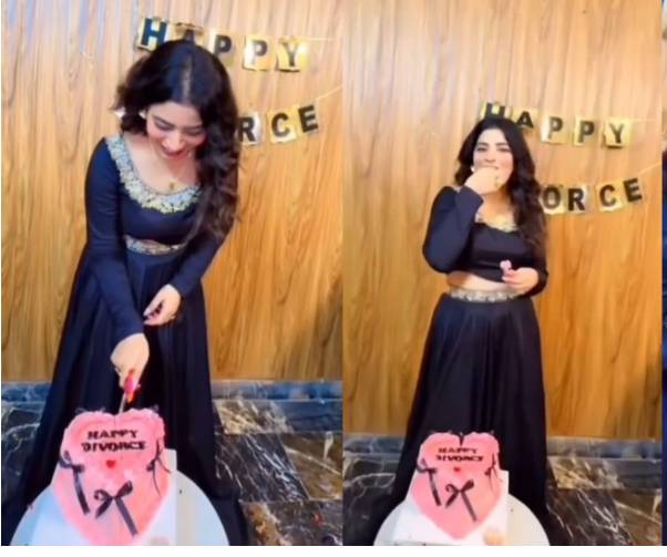 Pakistani woman celebrates divorce, sparks mixed reaction on social media