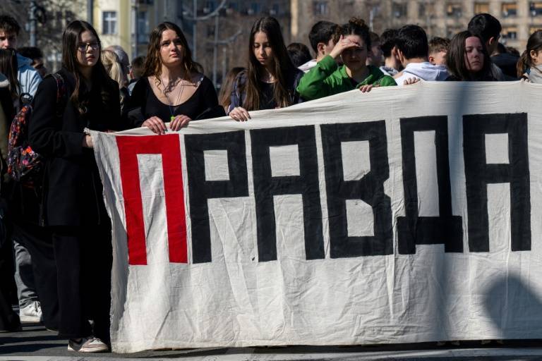 Serbia passes law to lower university fees as protests mount