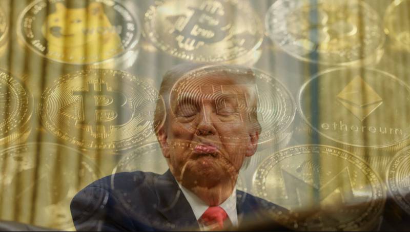 Now a believer, Trump hosts White House crypto summit
