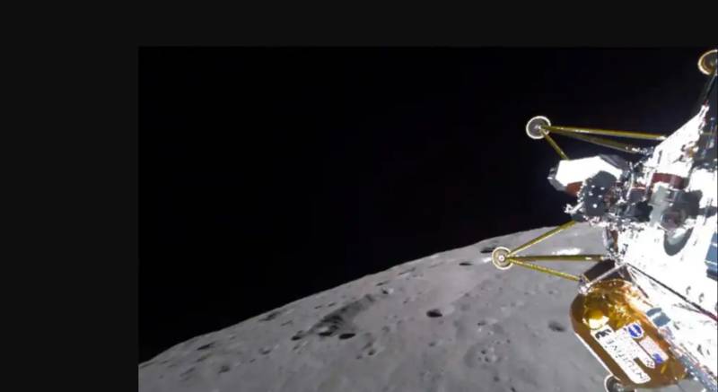 US company says Moon mission over after landing sideways again
