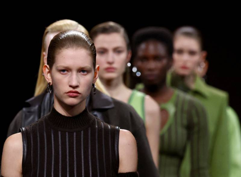 Hermes celebrates felt at Paris Fashion Week