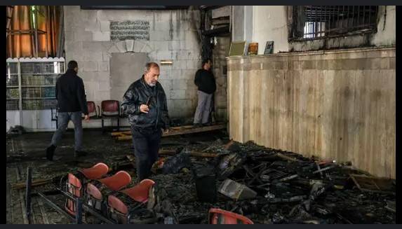 Israeli forces accused of damaging historic West Bank mosque
