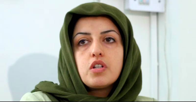 Women will overthrow Iran's Islamic republic: Nobel laureate