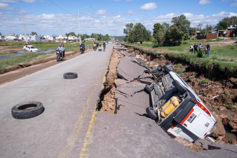 Argentina port city 'destroyed' by massive rainstorm, 13 dead