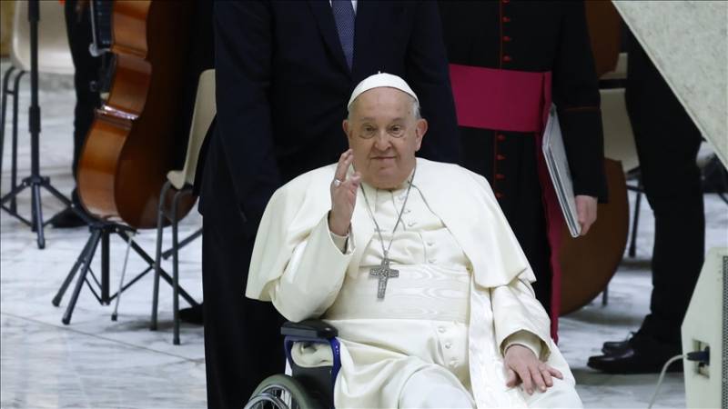 Calm night for pope, Vatican says, as condition improves