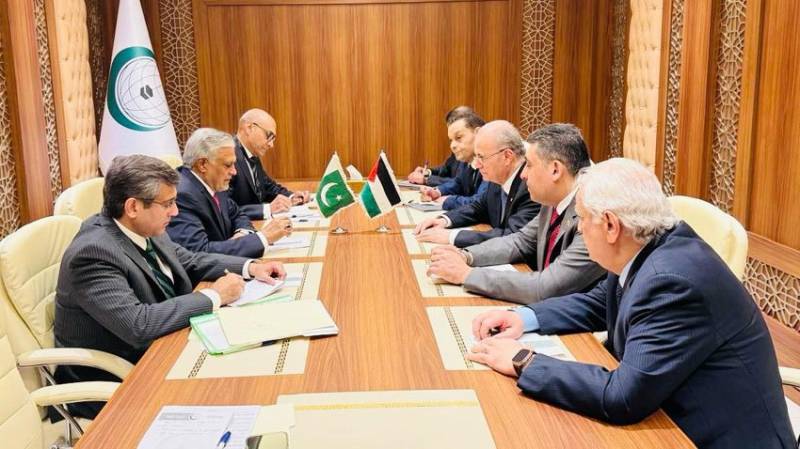 Dar reaffirms Pakistan’s unwavering support to Palestinian cause