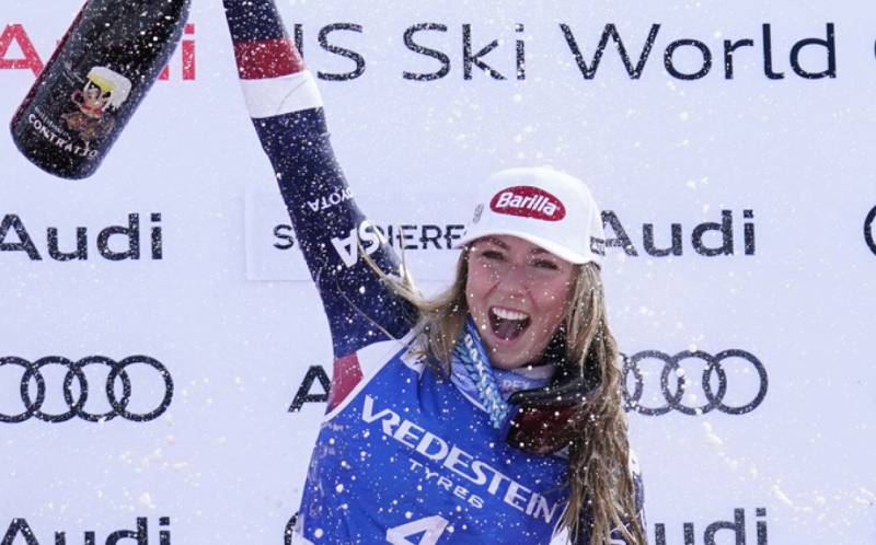 First World Cup win for Truppe in Are as Shiffrin breaks another record