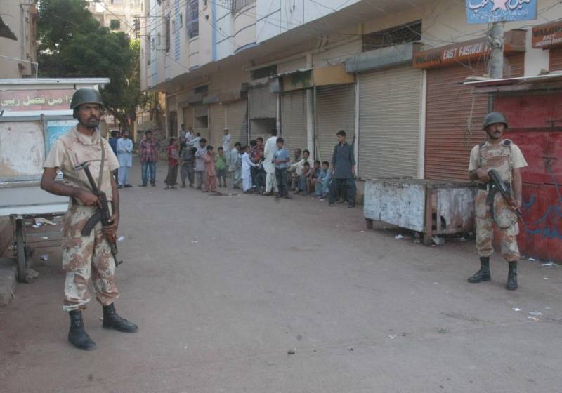 Rangers arrest most wanted gang war commander from Lyari